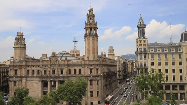 Barcelona rooftops