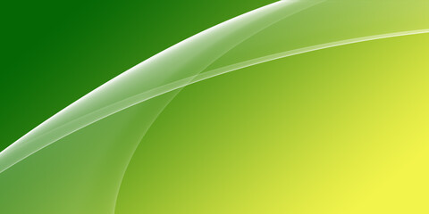  Green color abstract transparent soft wave design element
