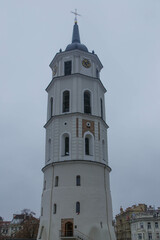 Fototapeta na wymiar bell tower of the church 
