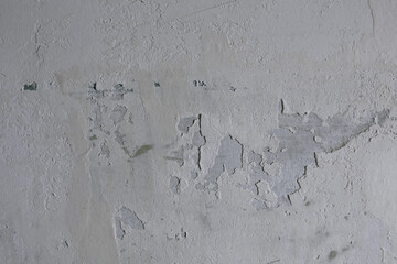 Texture of old gray plaster.