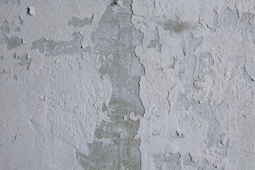Texture of old gray plaster.