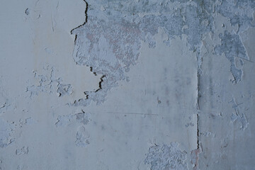Texture of old gray plaster.
