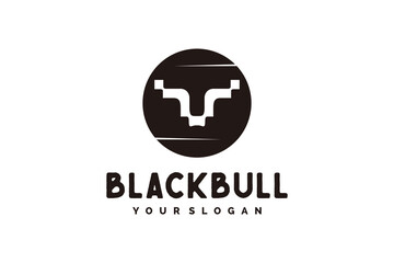 black bull logo, creative logo reference for your business