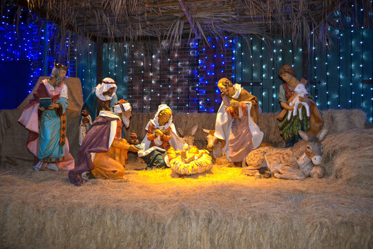christmas nativity scene