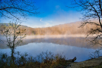 Yellowwood Lake in Fall