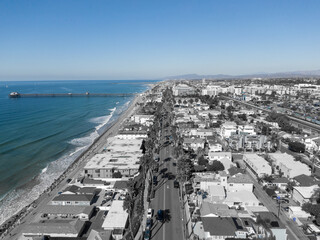 Commuter Rail in Oceanside California 