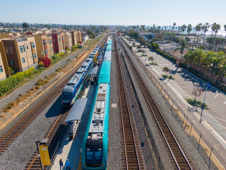 Various Oceanside California By Drone