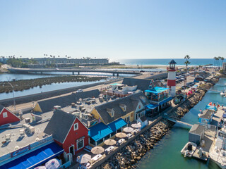 Various Oceanside California By Drone