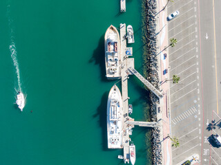 Various Oceanside California By Drone