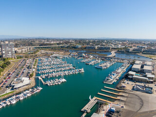 Various Oceanside California By Drone