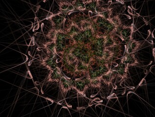 Imaginatory fractal abstract background Image