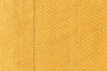 Tan Brick Wall Low Angle Medium Long Shot