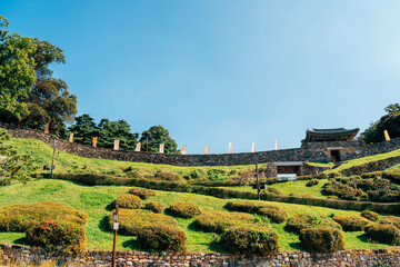 Gongsanseong fortress Unesco world heritage in Gongju, Korea