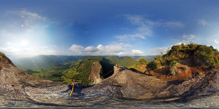 On summit of Pedra do Bau