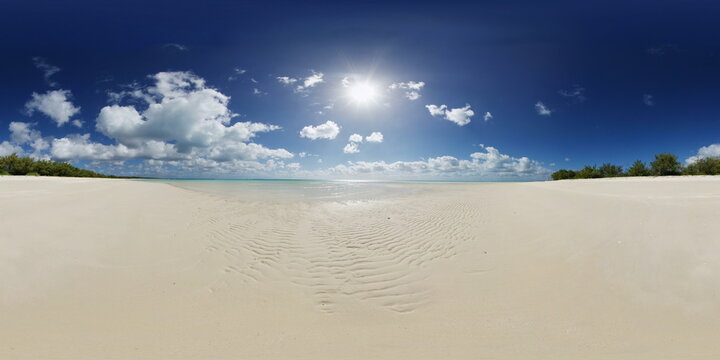 Ouvea Paradis Beach Low Tide