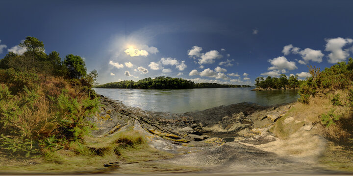 la Pointe Odet l Anse de St Cadou Gouesnach 1