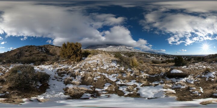 The Sandia Mountains Albuquerque New Mexico
