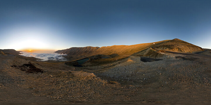 Beautiful Sunset Cedars Lebanon
