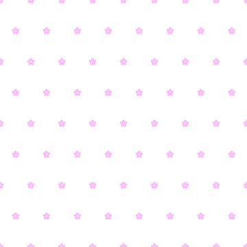 white background with flower