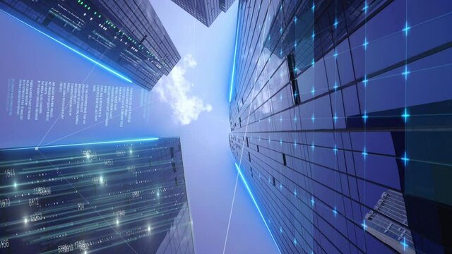 Financial business technology building，5G，cloud computing， Intelligent