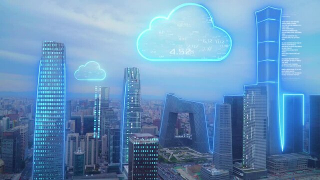 Internet special effect packaging in Beijing, China，smart city ，IOT,