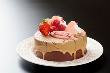 バレンタインチョコケーキ