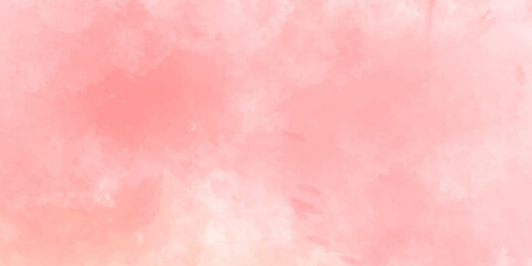 Fototapeta premium Pink background with grunge texture watercolor. Pink background with vintage marbled textured design background.