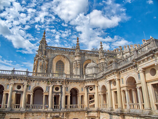 Obraz premium Portugal. The Convent of the Order of Christ (Convento de Cristo)