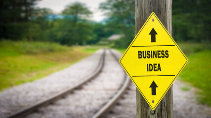 Street Sign to Business Idea