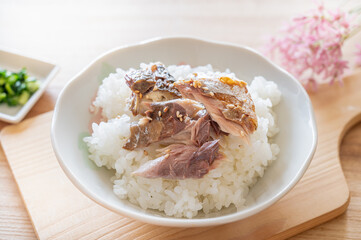 鯖ごはん