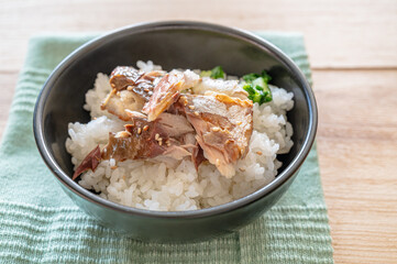 鯖ごはん