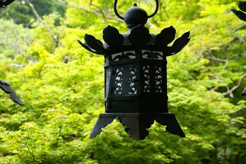 Fotobehang 談山神社・吊り灯籠 © Bosporus