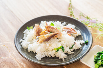 鯖ごはん