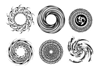 Abstract element collection. Use it for web, print poster or user interface design.