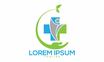 Unique medical logo Modern and minimalist vector and abstract logo