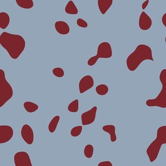 Seamless abstract non print resembling strange colored animal skin surface pattern design for print. High quality illustration. Psychedelic repeat minimal dot swatch for apparel, textile or background