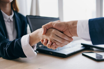 client and manager conclusion of a contract for a successful transaction