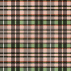 Tartan plaid for textile