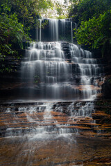 Naklejka premium Junction Falls view at Blue Mountains, Sydney, Australia.