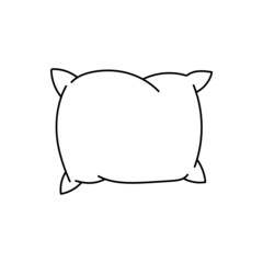 Pillow icon design template vector isolated illustration