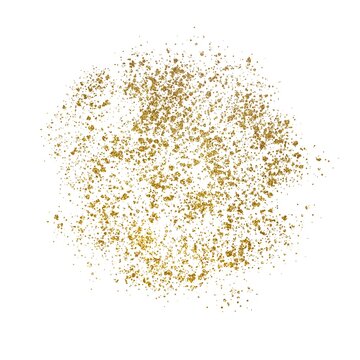 Beautiful gold glitter festive background - perfect for luxurious card template or other purpose