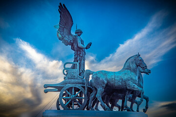 Ciudad europea de Roma en Italia cuna de la civilizaci&oacute;n	