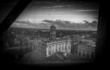 Ciudad europea de Roma en Italia cuna de la civilización	
