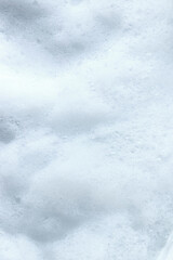 Obraz premium White foam bubble from soap or shampoo washing texture background.