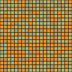 Abstract Geometric Pattern generative computational art illustration