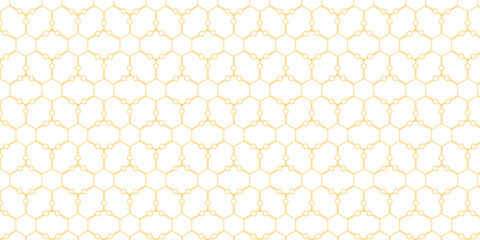 Abstract geometric hexagonal graphic design print 3d cubes pattern. Seamless geometric cubes pattern.