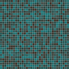 Fototapeta premium Abstract Geometric Pattern generative computational art illustration