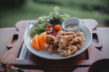 Japanese food, Karaage, Fried chicken japanese style
