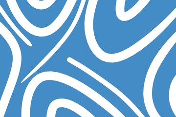 Wallpaper with waves pattern