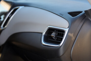 Elements of air conditioning in the car. 